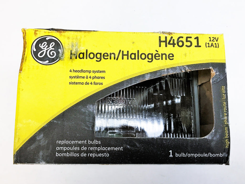 GE/Sylvania Halogen Head Lamp H4651 [Lot of 3] NOS