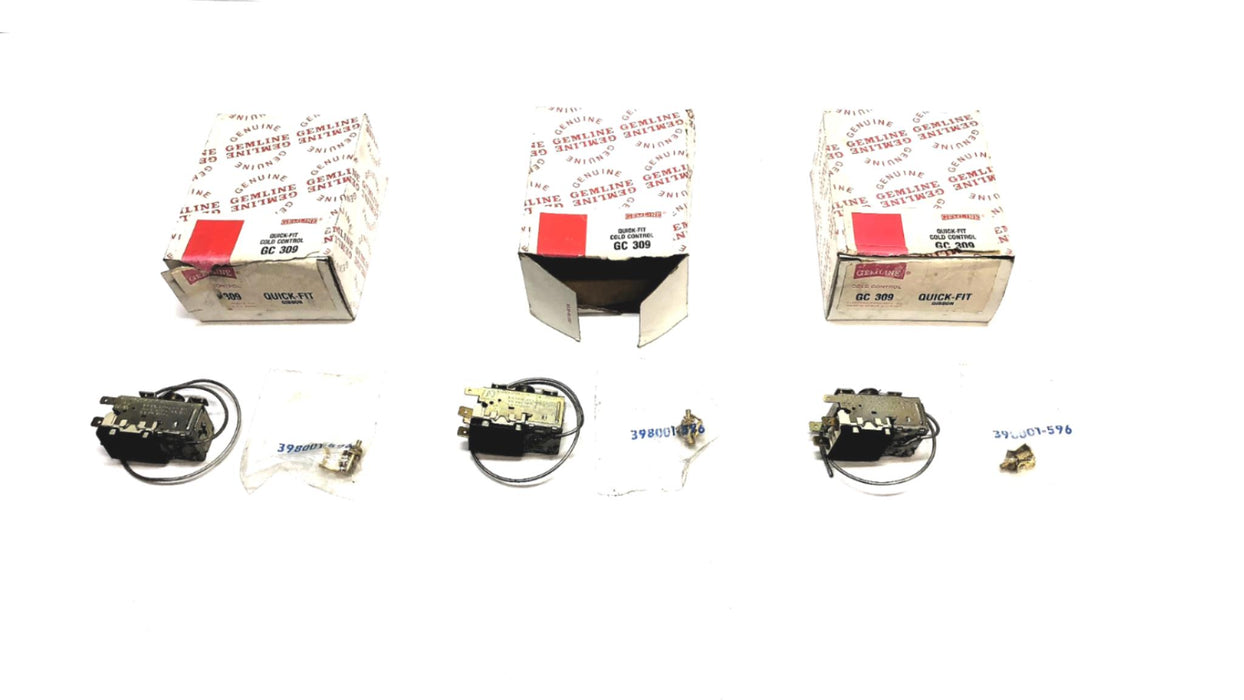 Ranco Gemline Quick-Fit Cold Control K50-P1302 (GC309) [Lot of 3] NOS
