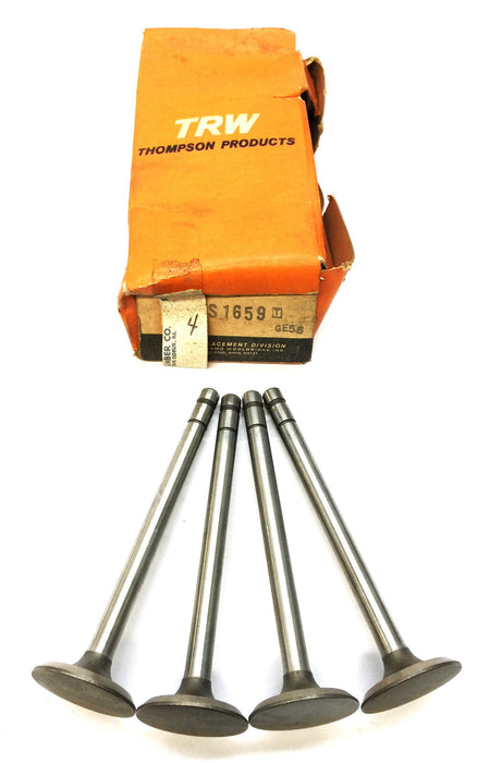 TRW Engine Intake Exhaust Valve S1659 [Lot of 4] NOS