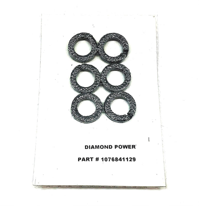 Diamond Power 6 Piece Packing Ring Set 1076841129 NOS
