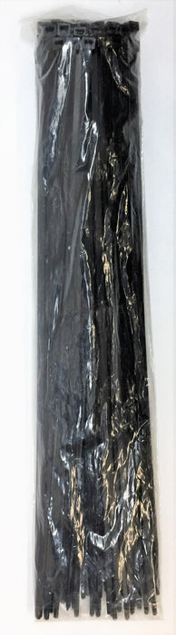 Olympus 24"/175lbs UV Black Nylon Cable Tie L24175UV50 [Lot of 74] NOS