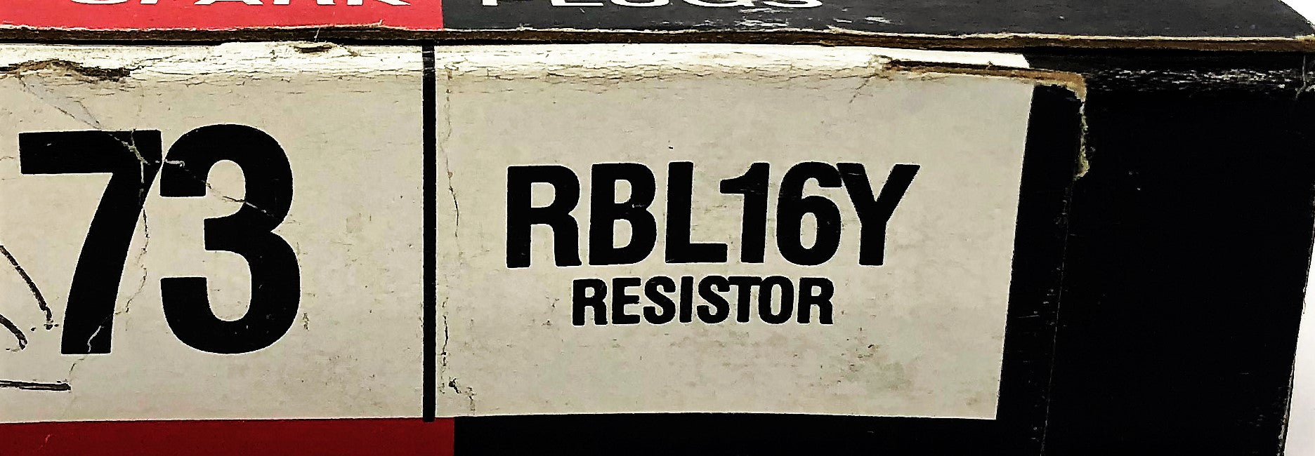 Champion Resistor Spark Plugs Stock 73 RBL16Y [Lot of 6] NOS