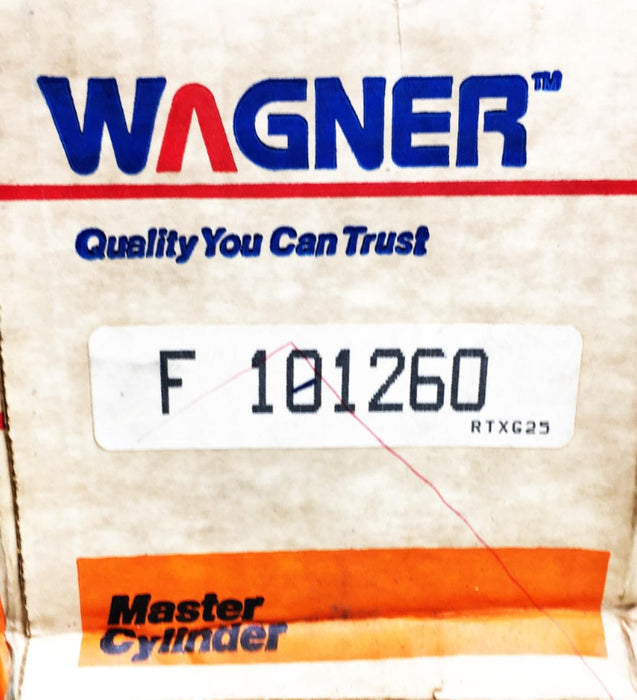 Wagner Brake Master Cylinder F101260 NOS