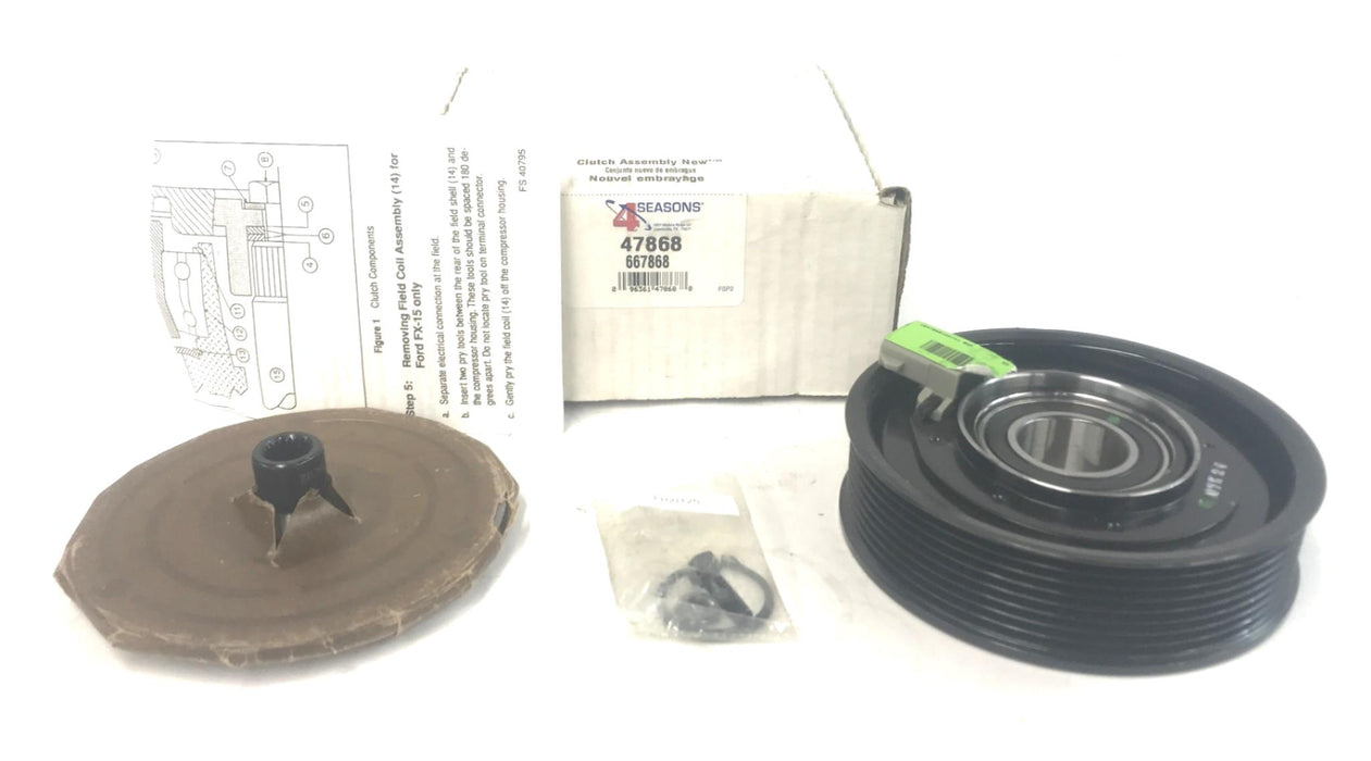 Four Seasons AC Compressor Clutch Assembly 47868 (667868) NOS