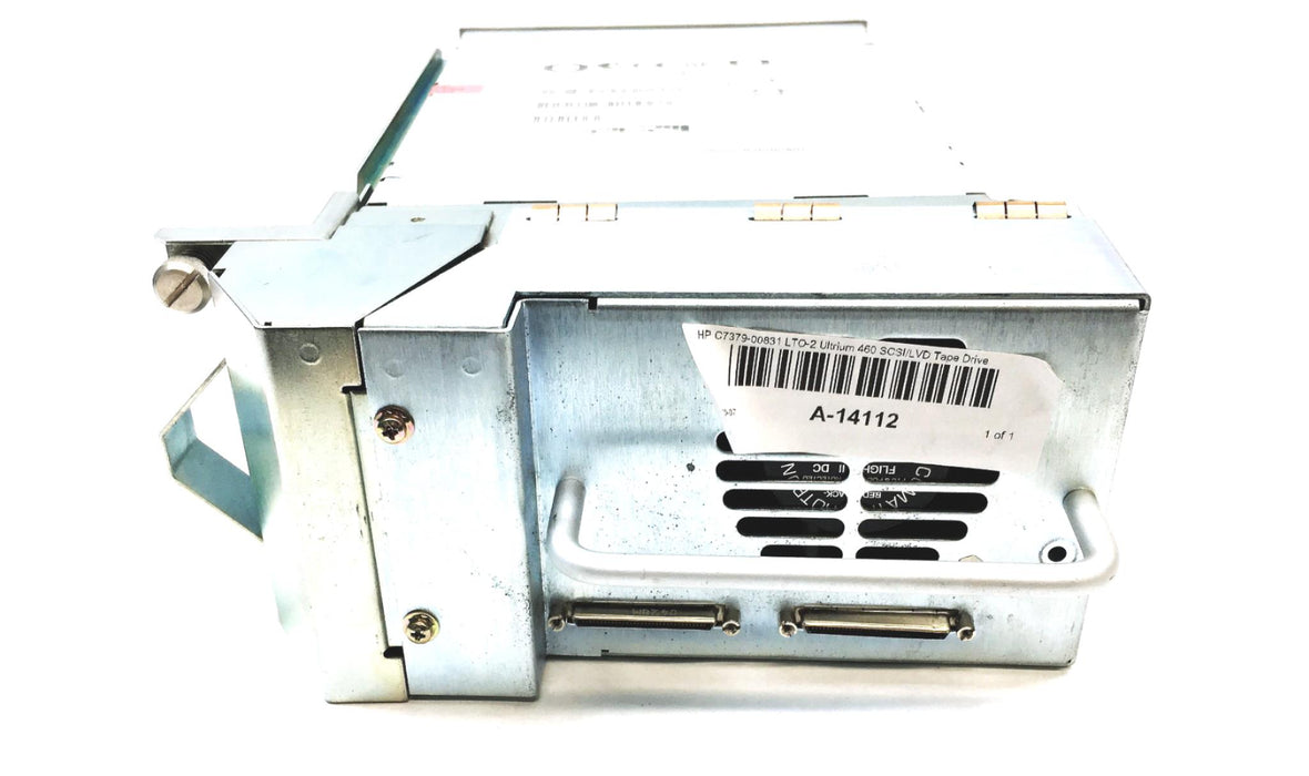 HP LTO-2 Ultrium 460 SCSI/LVD Tape Drive Model C7379-00831 BRSLA-0206-DC USED
