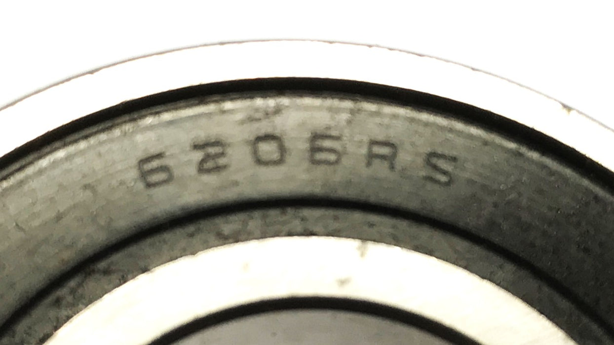 FAG Rubber Seal Ball Bearing 6206RS [Lot of 3] NOS
