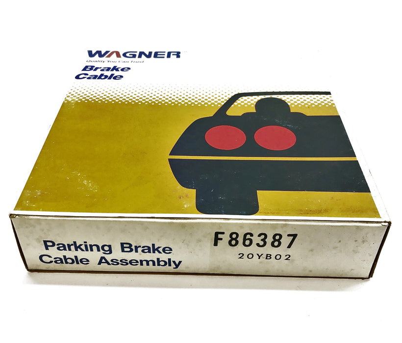 Wagner Parking Brake Cable F86387 NOS
