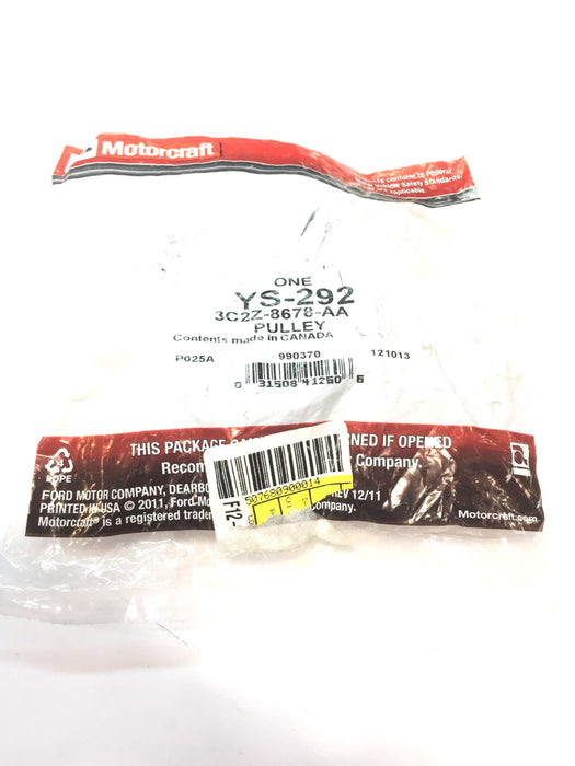 Motorcraft Idler Pulley YS-292 (3C2Z-8678-AA) NOS