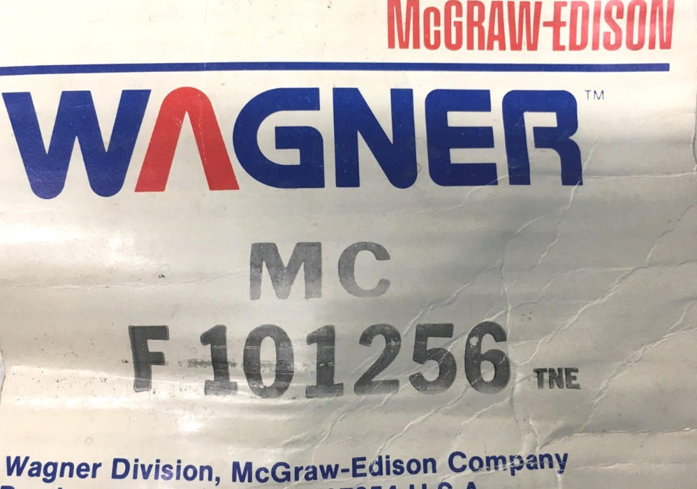 Wagner Brake Master Cylinder F101256 NOS