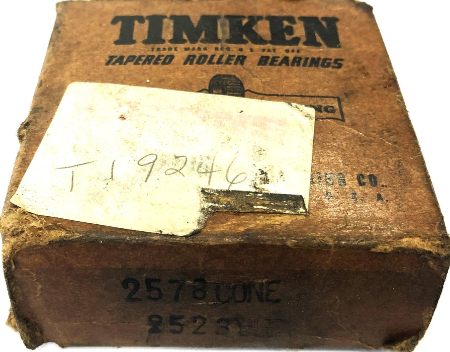 Timken Tapered Roller Bearing 2578/2523 NOS