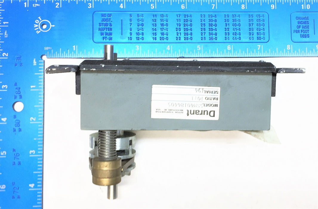 EATON DURANT 5-Digit Mechanical Counter (Ratio 10:1) 5SM40184405 USED