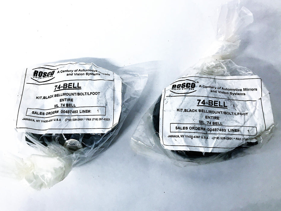Rosco Bell Mount Kit 74-3300 [Lot of 2] NOS