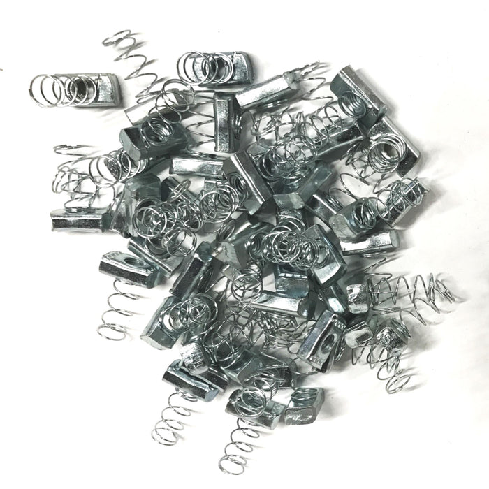Unbranded 1/2 inch - 13 Spring Nut P1010 [Lot of 40] NOS