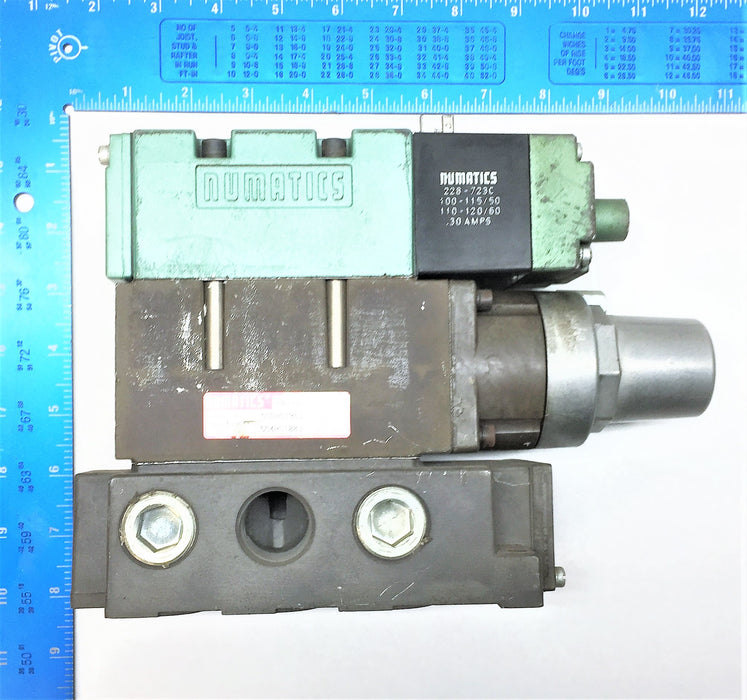 NUMATICS Directional Control Valve Assembly 554SA4006/554RS131J NOS