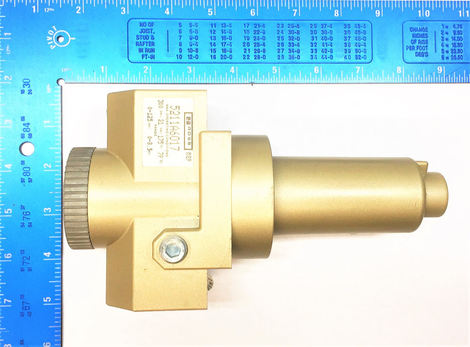 ROSS Pneumatic Filter Regulator 5211A6017 NOS