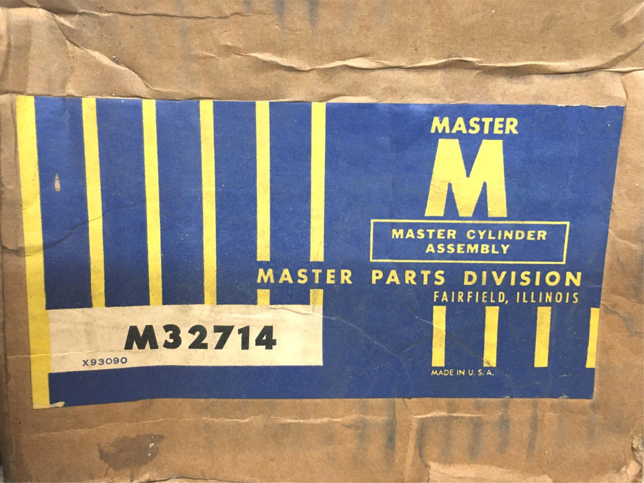 Master Cylinder Assembly Brake Master Cylinder M32714 NOS