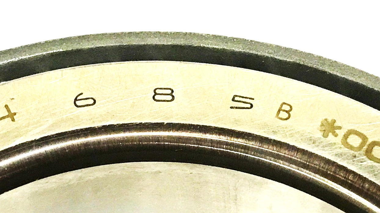 Timken Roller Bearing Cone and Cup Matched Bearing Assembly 685B-90140 NOS
