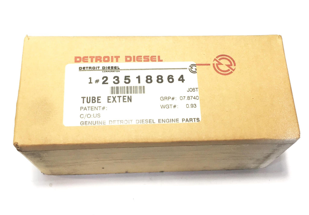 Detroit Diesel Upper Spark Plug Tube Extension 23518864 NOS
