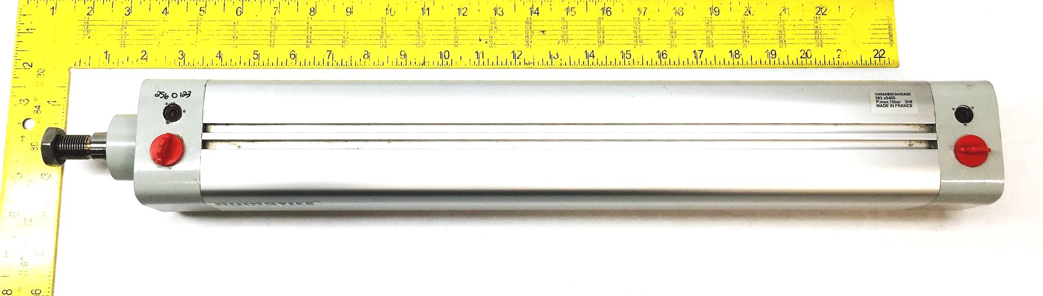 Numatics Pneumatic Cylinder G453A63K0400A00 USED