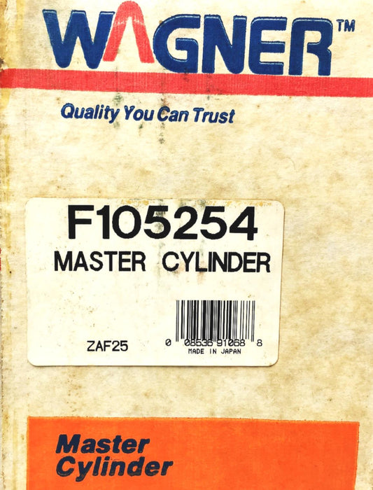 Wagner Brake Master Cylinder F105254 NOS