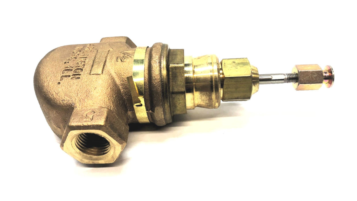 Honeywell 1/2" Close CV 4.0 NPT 2Way Single Seated Water Valve V5011F-1139-1 NOS