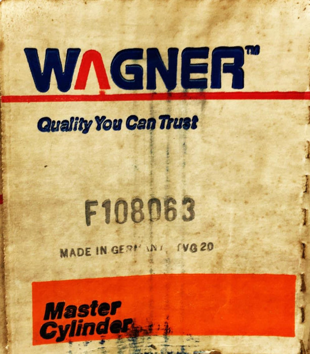 Wagner Brake Master Cylinder F108063 NOS