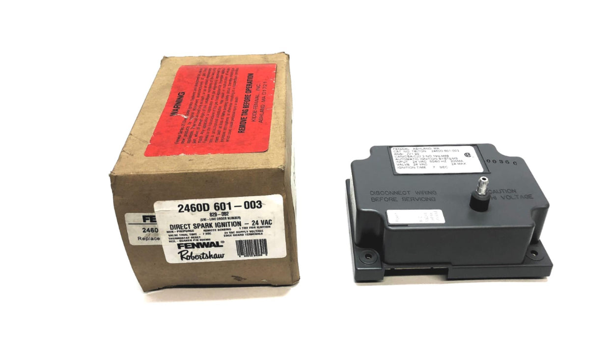 Fenwal 24 VAC Direct Spark Ignition 2460D 601-003 (2460D601-003) NOS