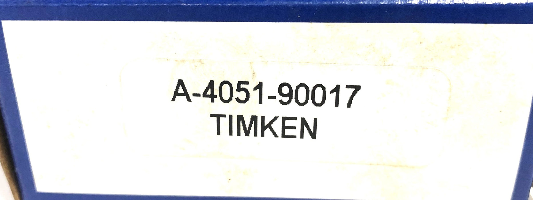 Timken Double Row Tapered Roller Bearing A4051-90017 (A4051/K24299/K24300) NOS