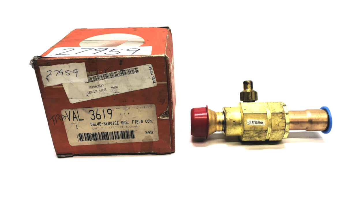 Aeroquip Trane 7/8" x 1-1/8" ODF R22 Gas, Field Con. C147102P04 (VAL3619) NOS