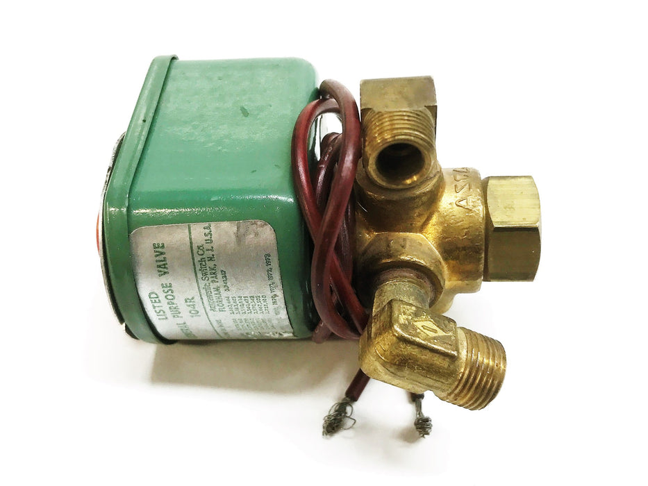 Asco 24 Volt 9 Watt 1/8" Pipe Solenoid Valve 8320A1 USED