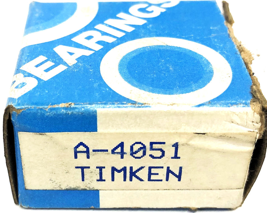 Timken Tapered Roller Bearing Cone A4051 NOS