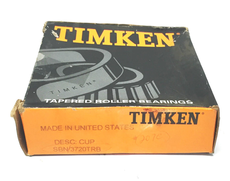 Timken Tapered Roller Bearing Cup 3720TRB NOS