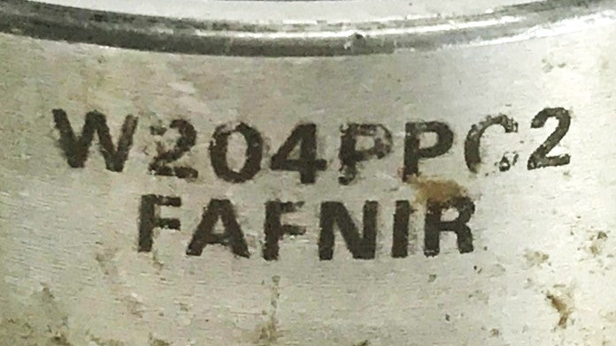 Fafnir 1-13/16 inch Single Row Ball Bearing W204PPC2 NOS