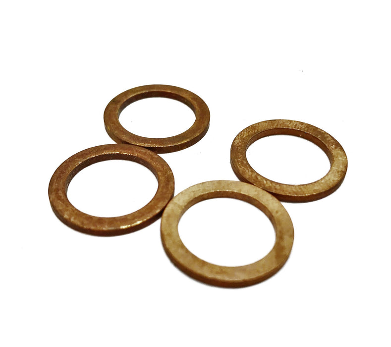 Copper Gasket for Case New Holland CNH 4858608 [Lot of 4] NOS