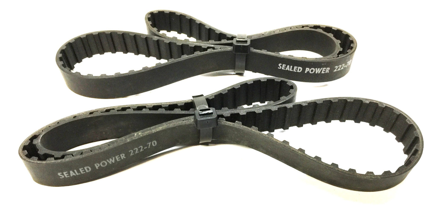Sealed Power Timing Belt 222-70 [Lot of 2] NOS