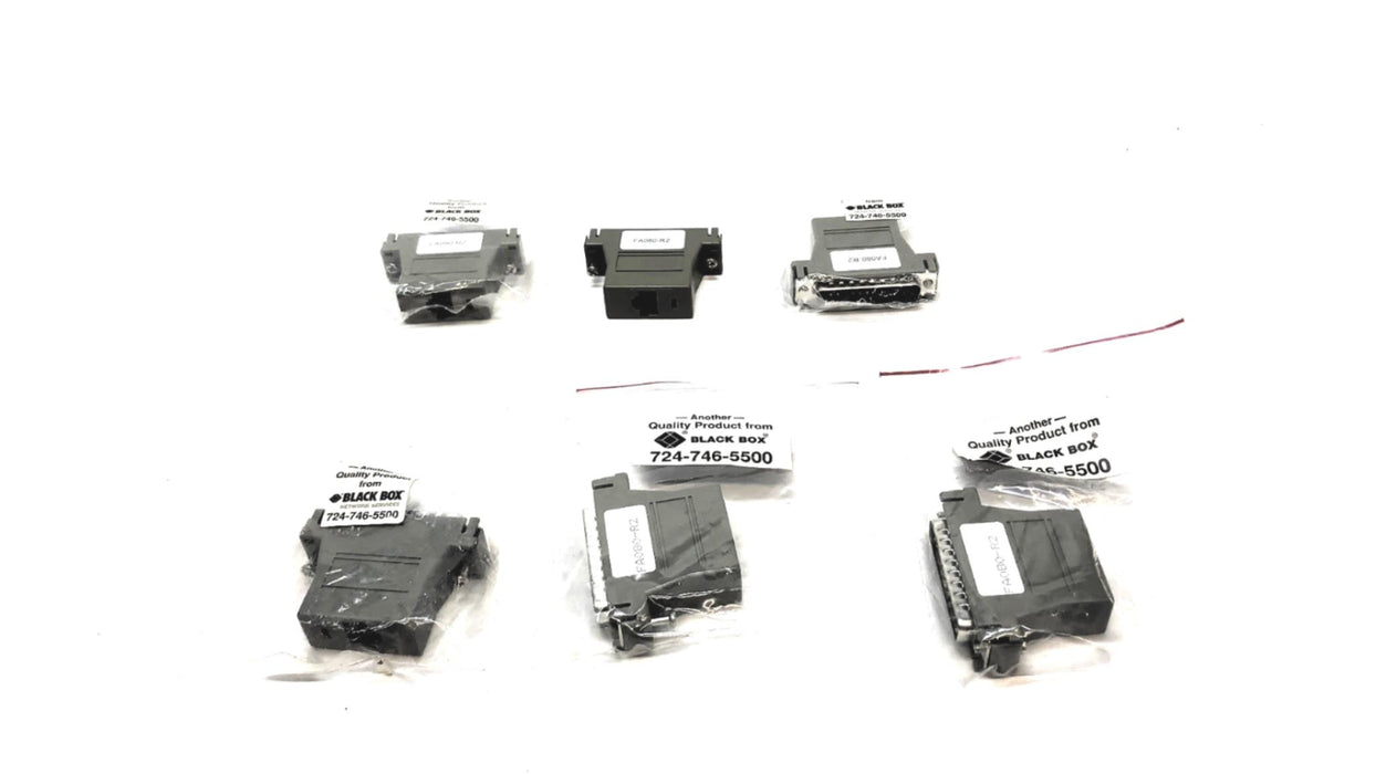 Black Box  Modular Adapter DB25M-RJ45 FA080-R2 [Lot of 6] NOS