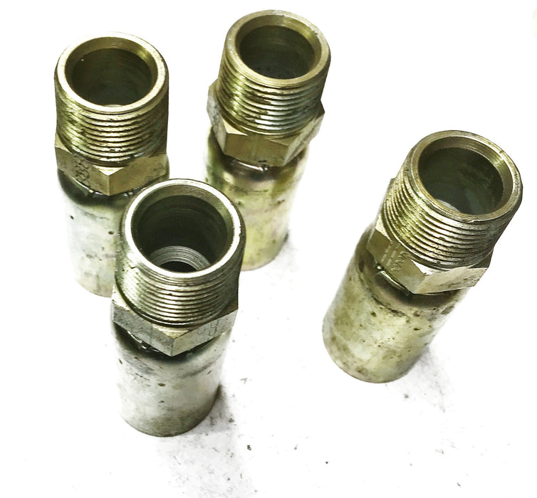 Weatherhead Hydraulic Fitting 10U-112-CC [Lot of 4] NOS