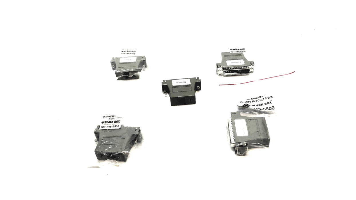 Black Box  Modular Adapter DB25M-RJ45 FA080-R2 [Lot of 5] NOS