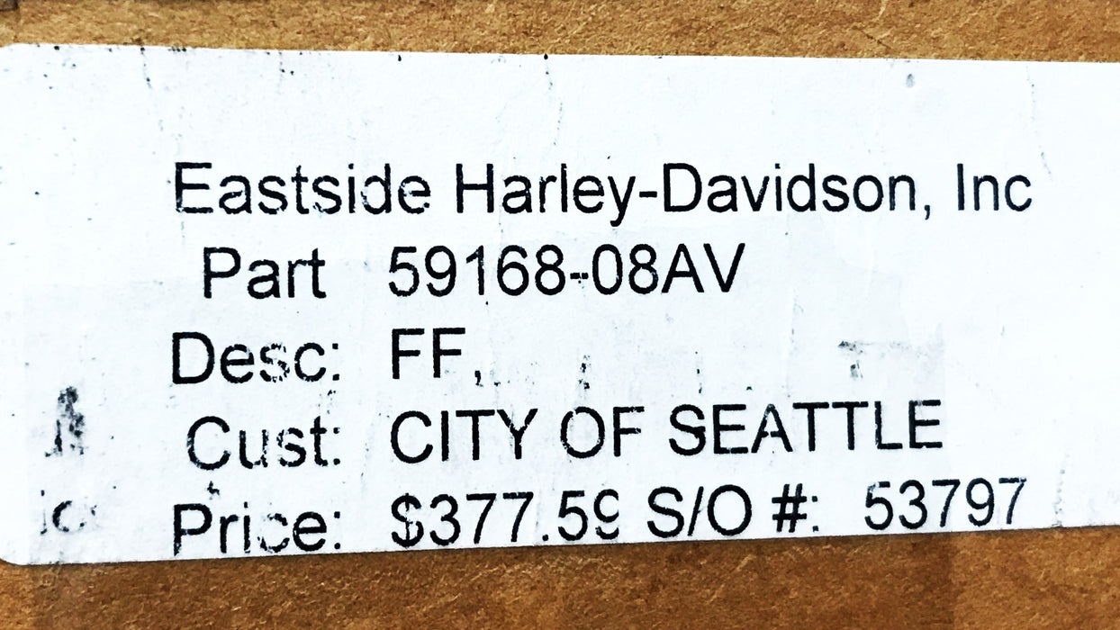 Harley-Davidson Front Fender White 56198-08AV NOS