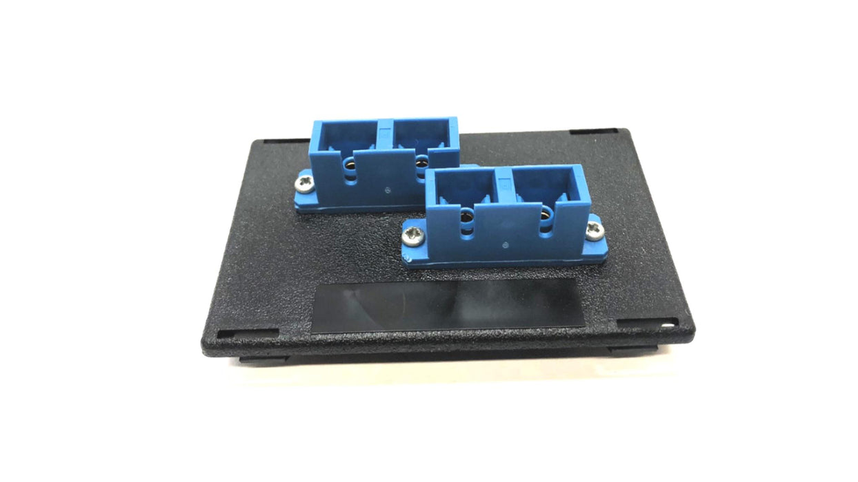 Hubbell Dual Port Fiber Optic Plate FMP19617 [Lot of 4] NOS