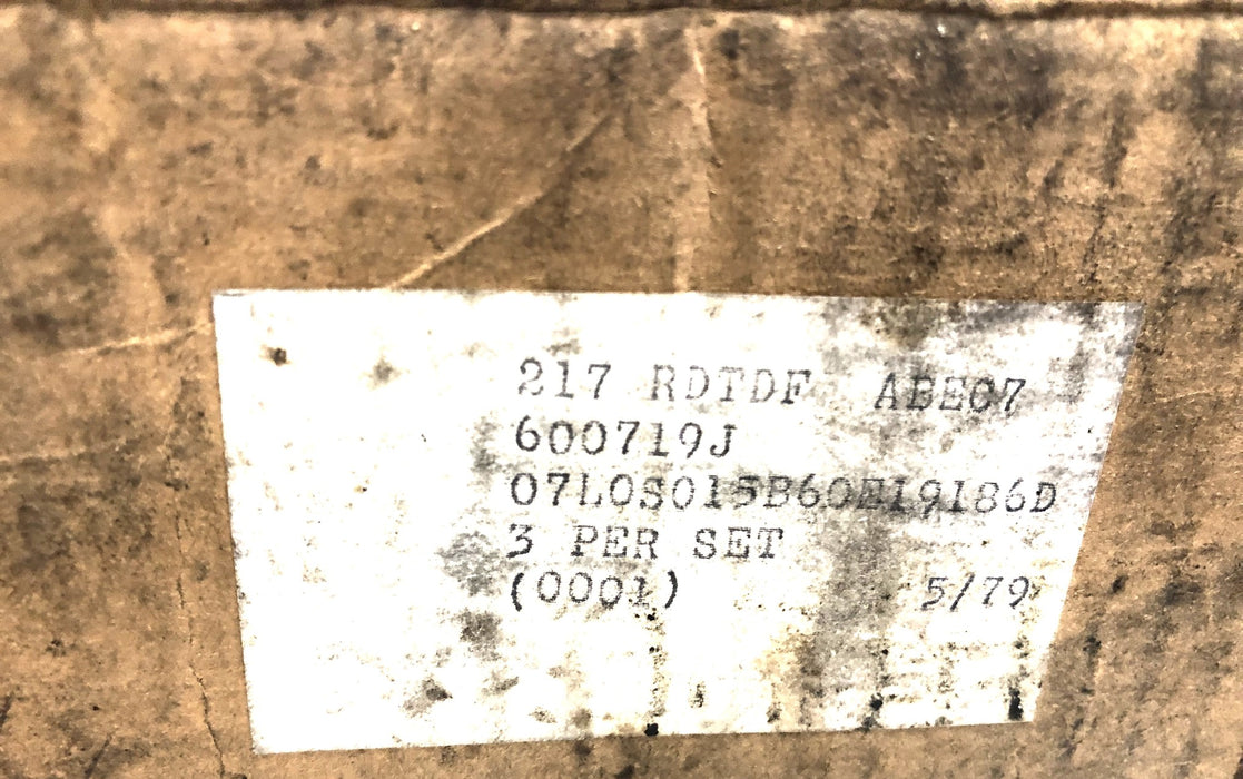 MRC Triplex Precision Ball Bearing Set 217R NOS