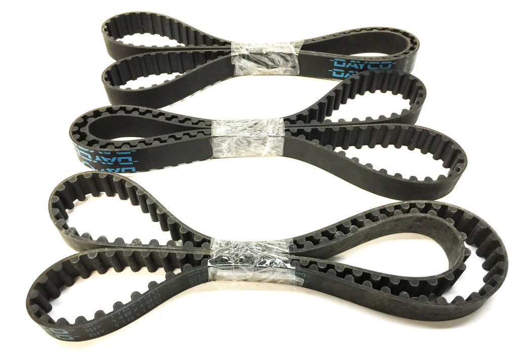 Dayco Synchro-Cog Timing Belt 95018 (222-18) [Lot of 3] NOS
