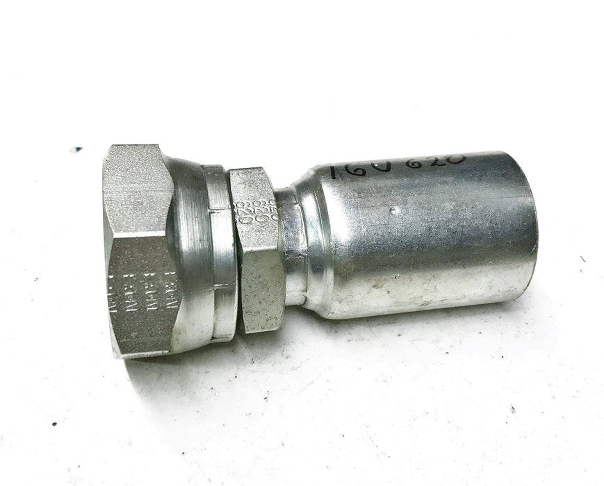 Eaton Weatherhead Hydraulic Fitting 16U-620 NOS
