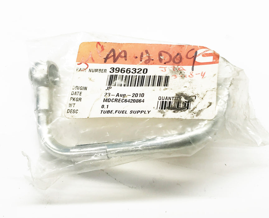 Cummins OEM Fuel Supply Tube 3966320 NOS