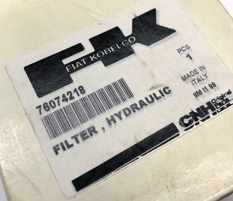Hydraulic Filter for Fiat Kobelco/CNH 76074218 NOS