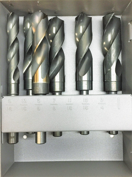 CLE-LINE Reduced Shank Drill Incomplete Set (6pc) C21135 NOS