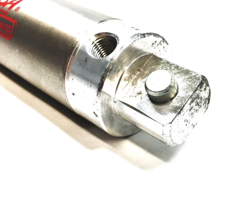 Bimba Stainless Steel Pneumatic Air Cylinder C-173-DP USED