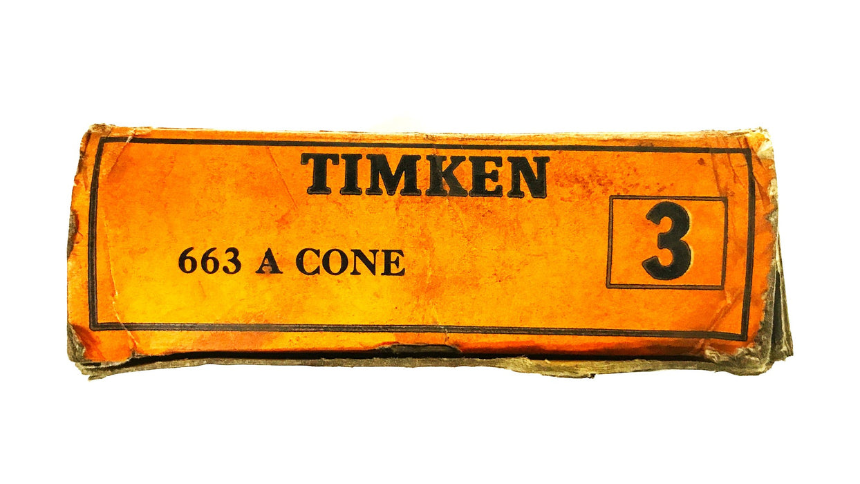 Timken Tapered Roller Bearing Cone 663A NOS