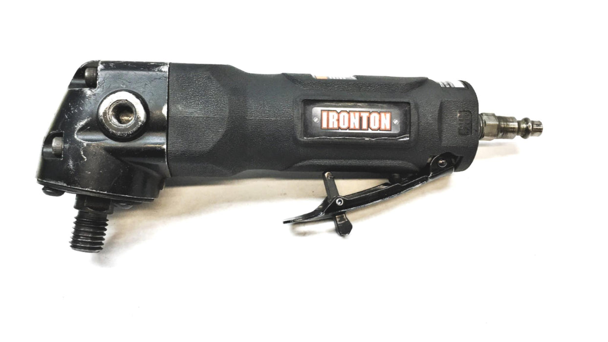 Ironton 5 Inch 90 PSI 10,000 RPM Angle Air Grinder Missing Handle 47912 USED