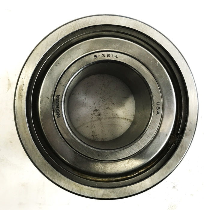 Norma 5-7/8 inch x 2-1/2 inch Deep Groove Ball Bearing S-3614 NOS